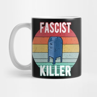 Fascist Killer Postbox Mailbox Mug